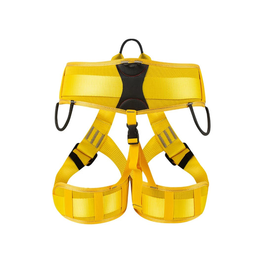 Arnés de medio cuerpo con acolchado grueso, cinturón de seguridad ajustable ideal para escalada, construcción 15-367