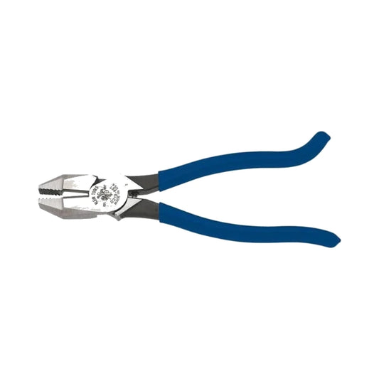 Pinza cortavarillas Klein Tools D213-9ST con mangos azules y cabeza de corte