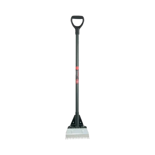 Pala para techado Razor-Back con mango en D angulado y base dentada