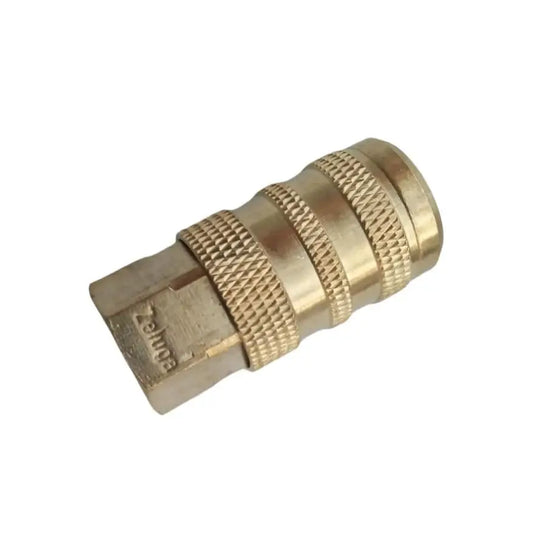 22-154 1 Pc. 1/4in. NPT 6 Bola Industrial Latón Hembra Acoplador cople para manguera