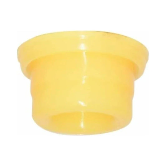 Amortiguador de pistón de plástico amarillo cilíndrico