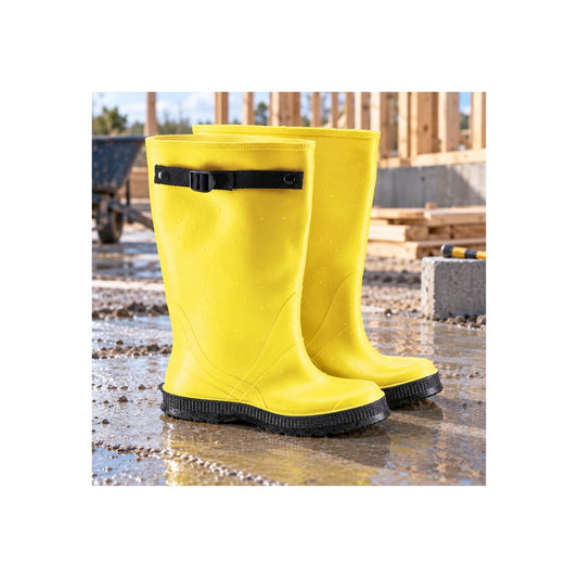 Dunlop 88050 Overboot de Rodilla PVC Amarillo - Botas de Goma Impermeables