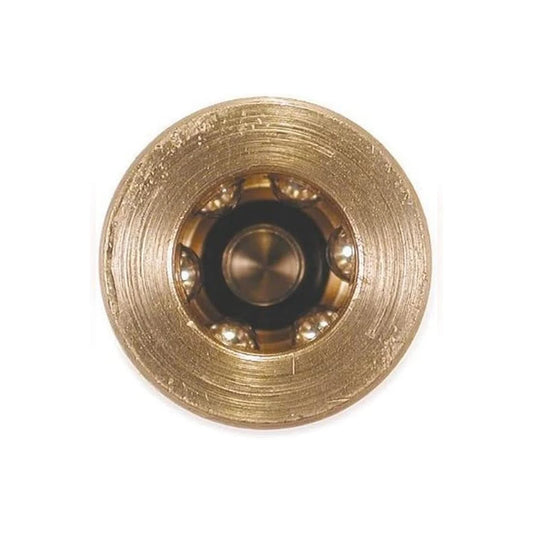 22-153 10 Pc. 1/4in. NPT 6 Ball Industrial Brass Male Coupler