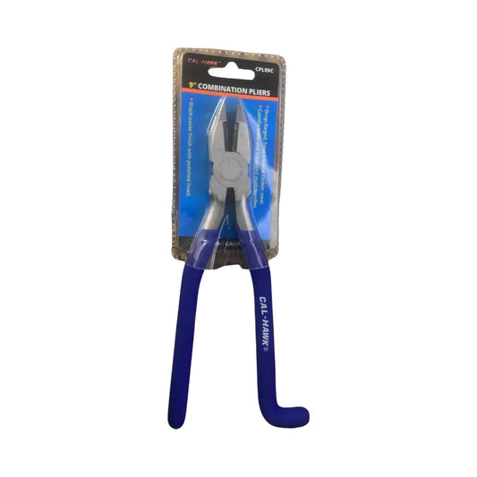 Alicates de combinación de 9 pulgadas CPL09C en blíster, mangos azules
