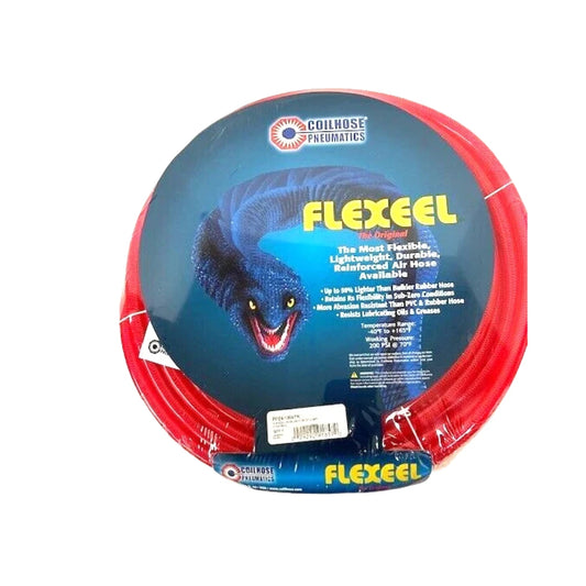 Manguera de aire reforzada de poliuretano PFE41004TR Cobra Rojo Flexeel