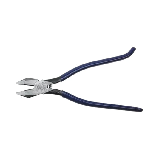 Pinzas de corte para hierro Klein Tools, mangos azules y mordazas con filo