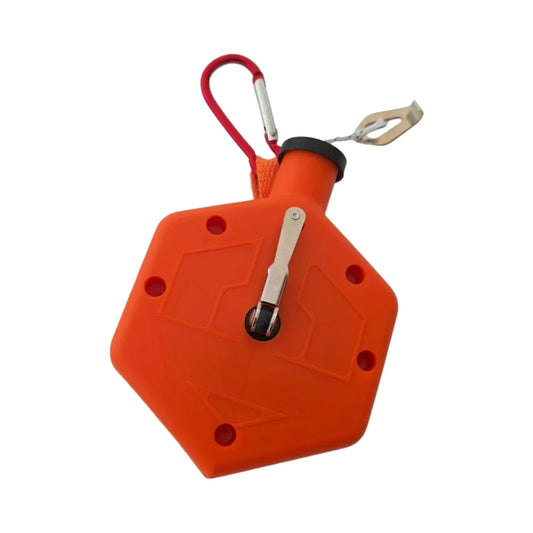 Chalk Reel carrete de tiza para construcción color naranja 30-146