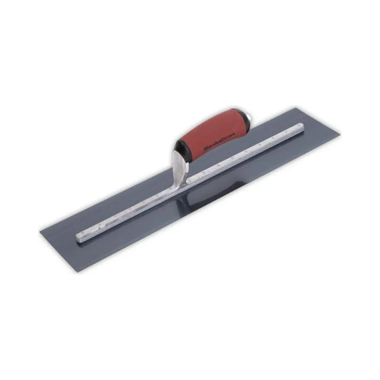 Llana de acabado Marshalltown MXS66BD 16x4 acero azul con mango DuraSoft