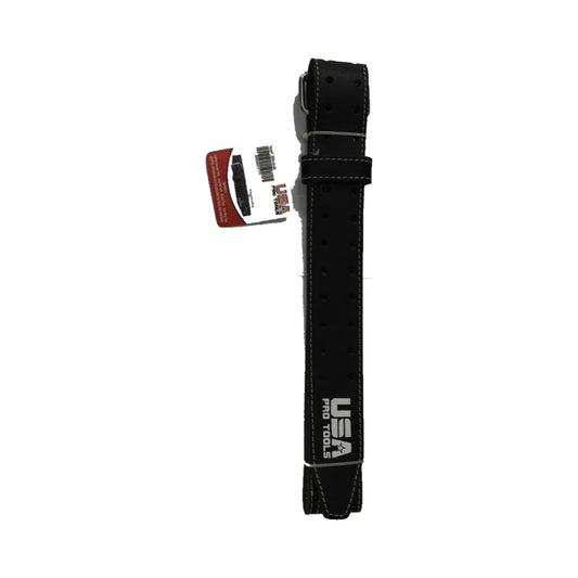 USA Pro Tools Cinto de Cuero Cosido para Herramientas 2 Pulgadas