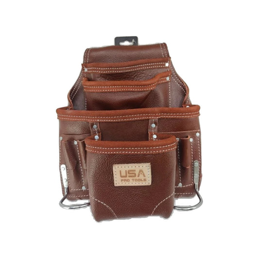 Bolsa de cuero para carpintero USA Pro Tools P-1211