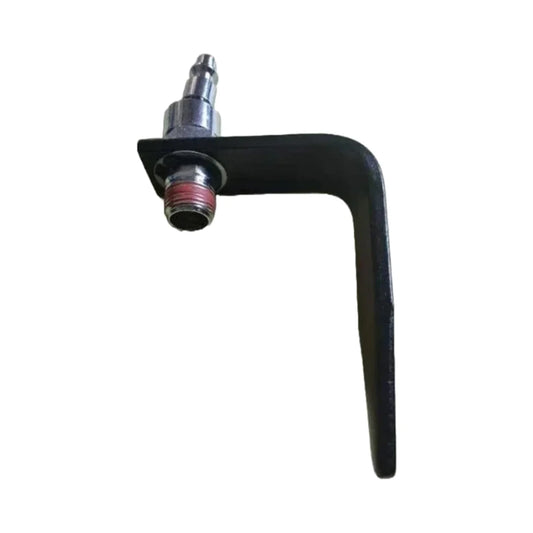 Gancho neumático de aluminio en forma de L para pistolas de clavos 22-414