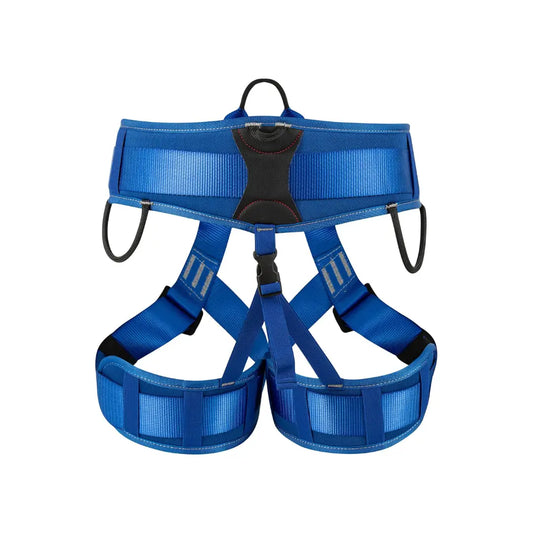 Arnés  de medio cuerpo con acolchado grueso, cinturón de seguridad ajustable ideal para escalada, construcción 15-366
