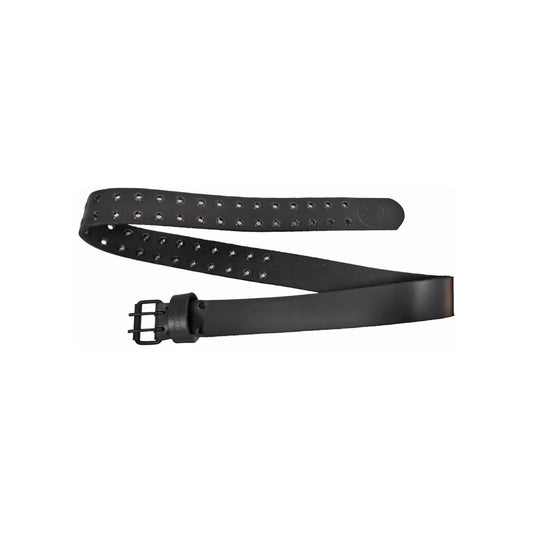Cinturón de trabajo de cuero de grano superior de alta calidad de alta resistencia 2 pulgadas, negro 20-290