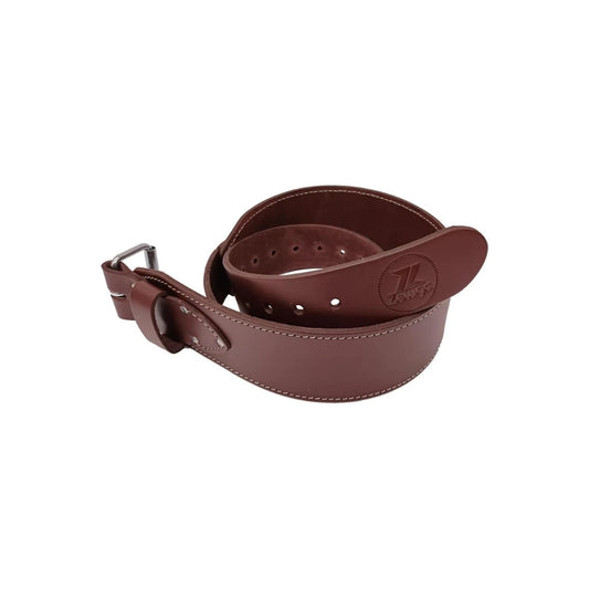 Cinturón de trabajo de cuero estilo Ranger resistente 3 pulgadas, marrón 20-176