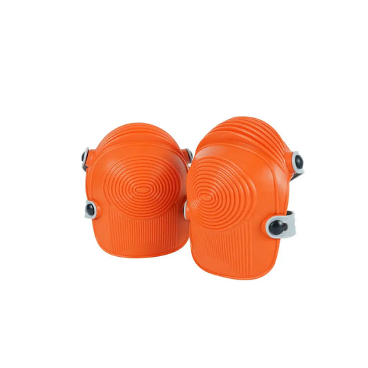 Rodilleras Ultraflex Antideslizantes con Diseño Flexible - Naranja 15-431