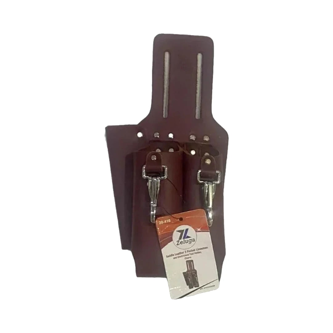 Soporte de 3 bolsillos Zeluga 20-416 café