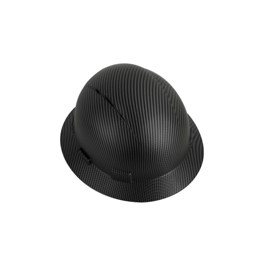 Casco de Seguridad Zeluga 15-445 Ventilado, Fibra de Carbono Negro Mate