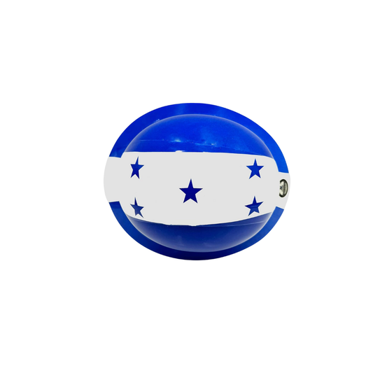 Casco Borde Completo de Polietileno de Alta Densidad, Carcasa Dura y Sombrero Ventilado - Bandera Honduras