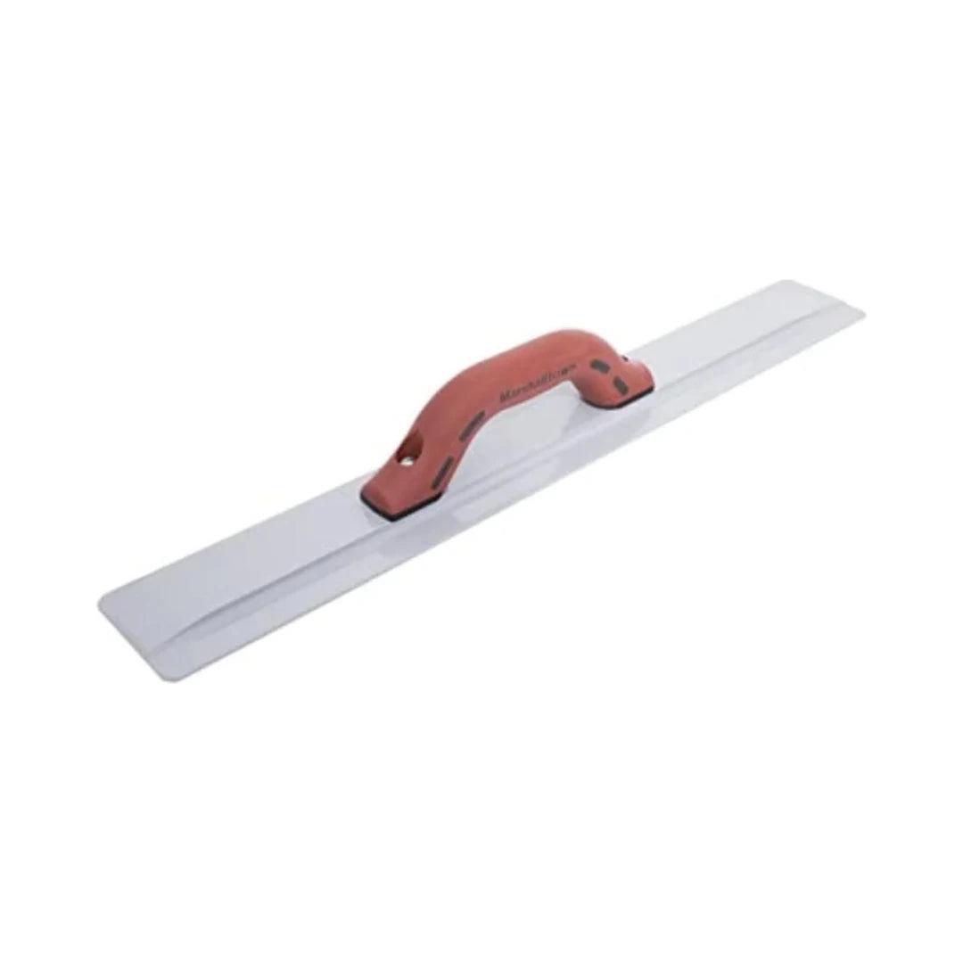 Flotador de magnesio Marshalltown para concreto con extremo biselado y mango DuraSoft