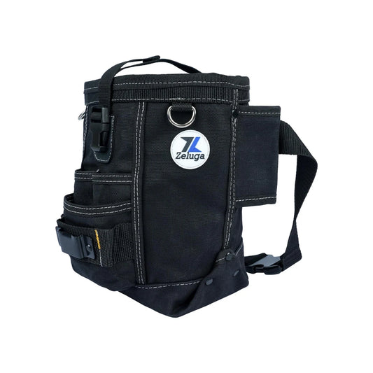 Bolsa de Perno de Nailon Resistente al Fuego con Clip de Cinta - Negro 20-335