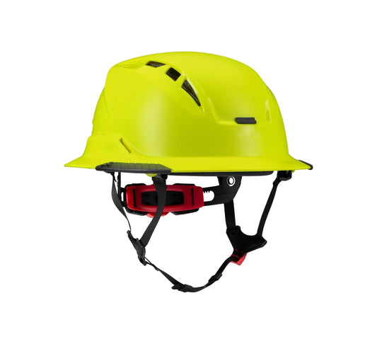 LIFT Safety Radix Casco de Ala Completa - Amarillo | ID de Emergencia Twiceme