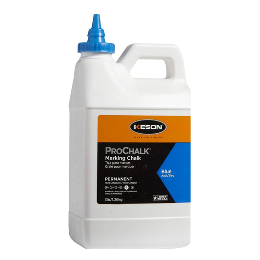 Tiza permanente, azul, 3 libras Keson PM103BLUE ProChalk