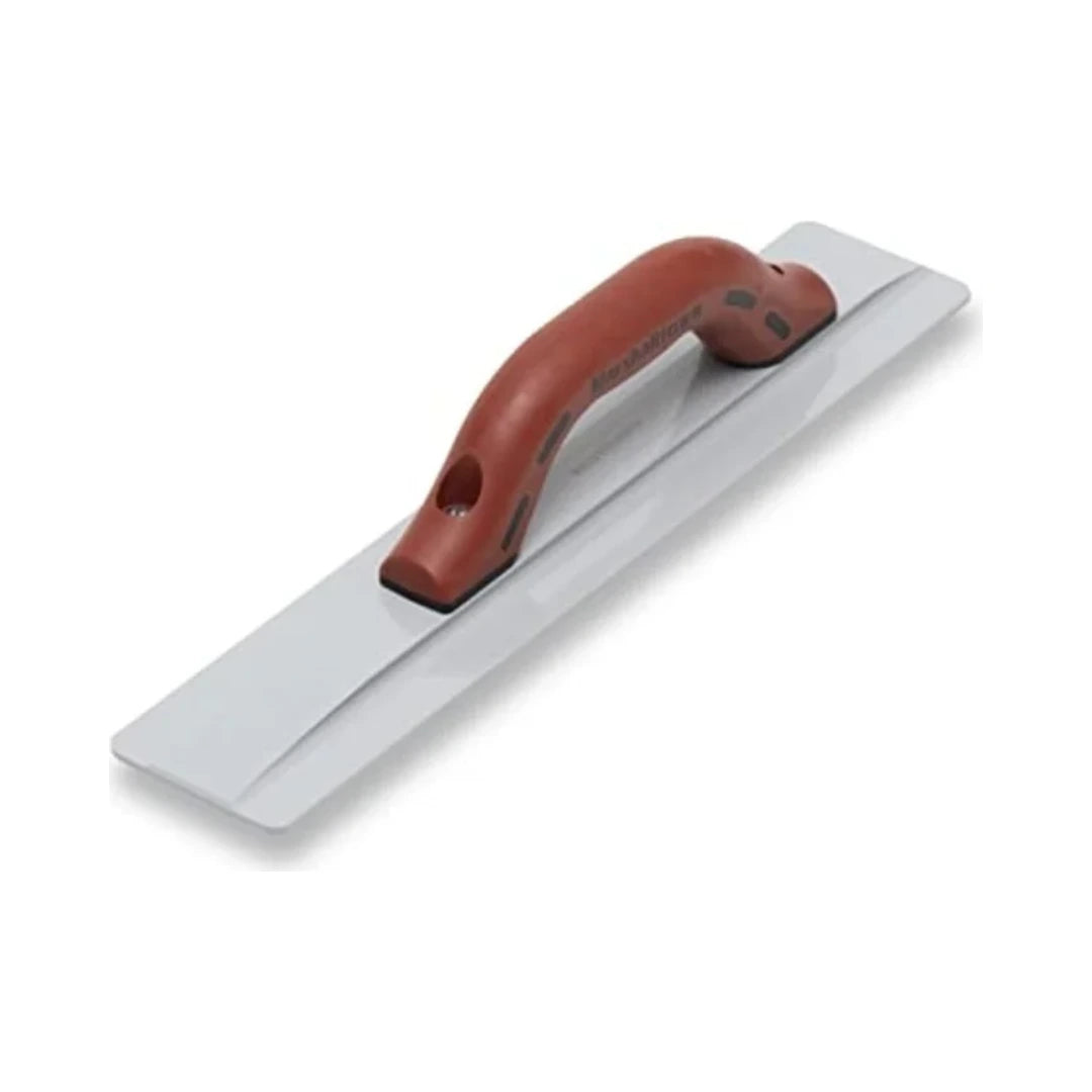 Flotador de magnesio Marshalltown para concreto con extremo biselado y mango DuraSoft