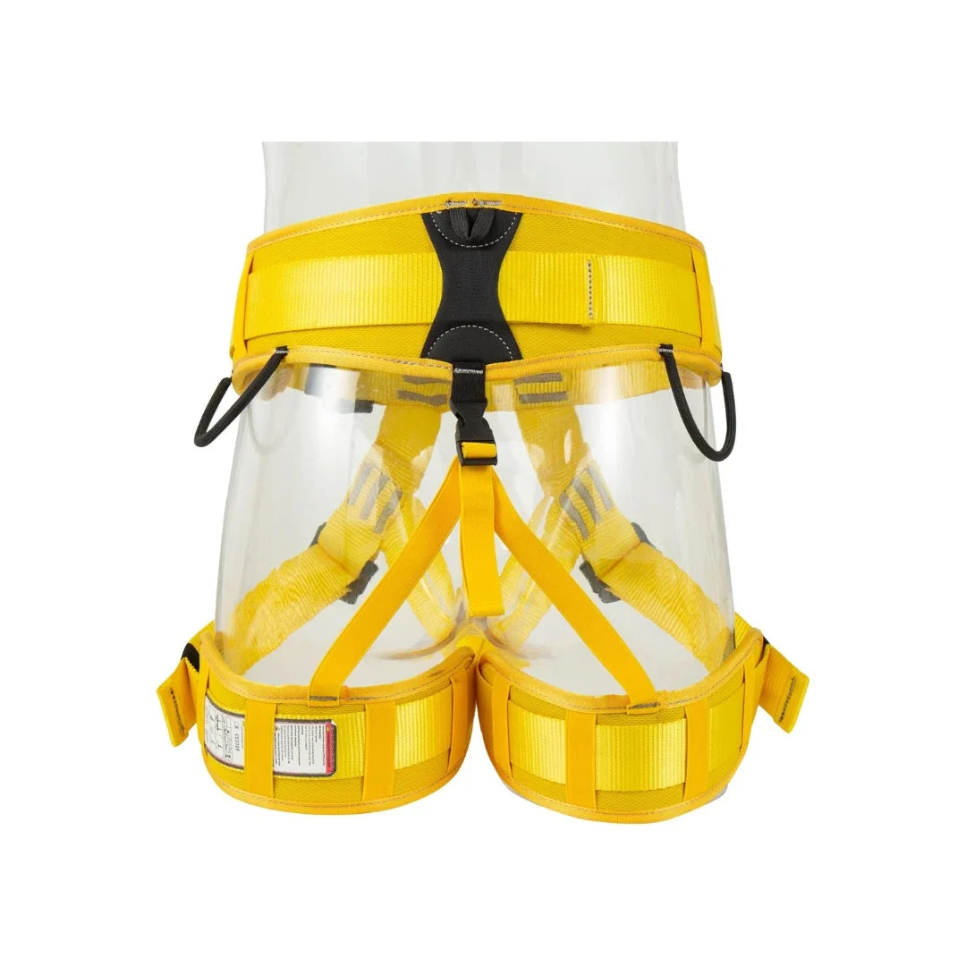 Arnés Zeluga 15-367 amarillo con acolchado grueso negro