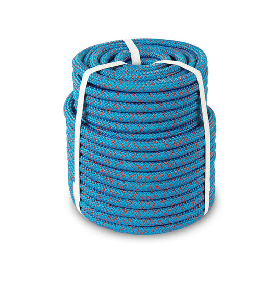 Cuerda  trenzada doble de 1/2 pulgadas x 125 pies, 7200 libras, Sogas para Arboles, no elástica 15-133