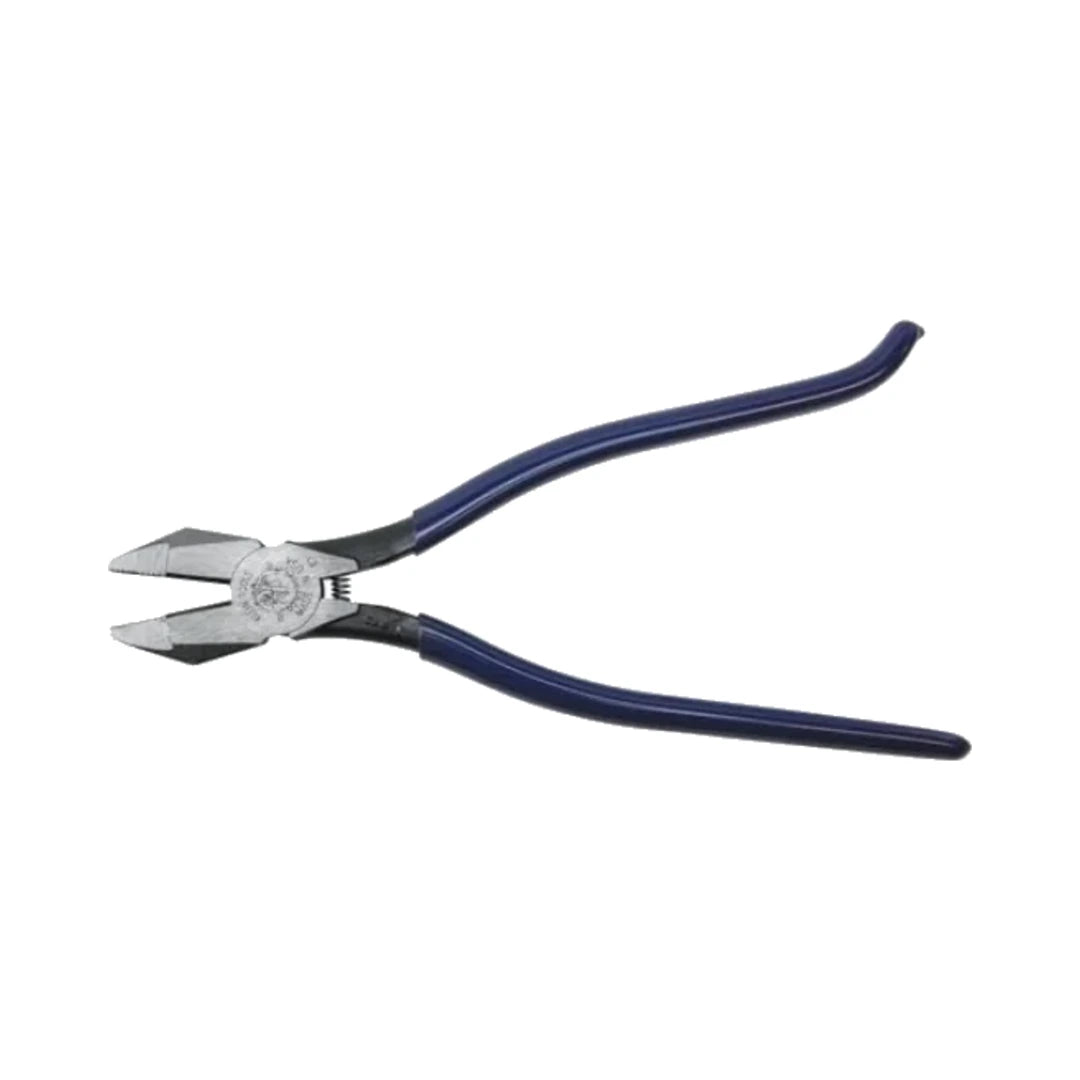 Pinzas de corte para hierro Klein Tools, mangos azules y mordazas con filo