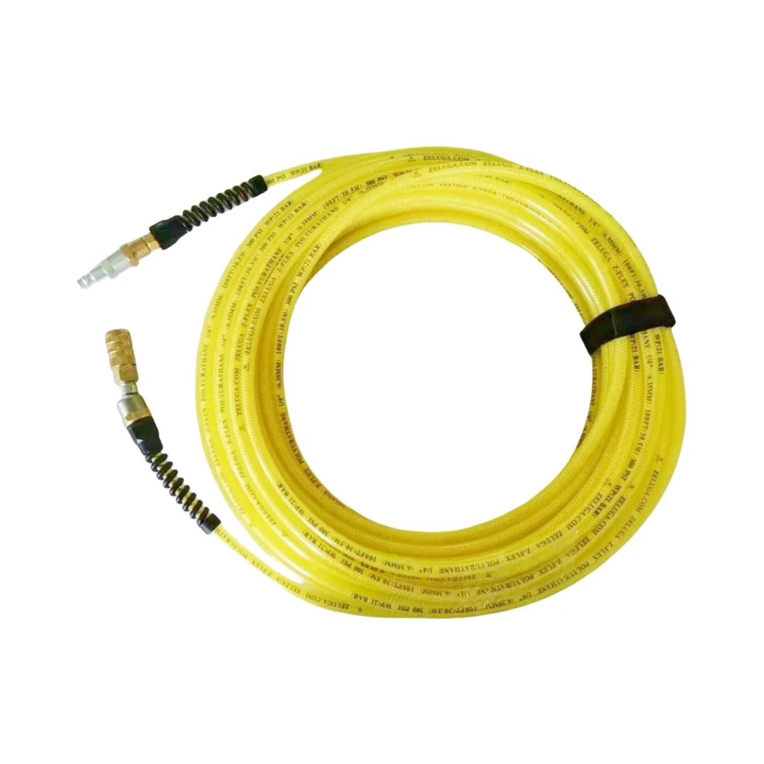 Manguera de aire Z-Flex 1/4 x 100 pies color amarillo
