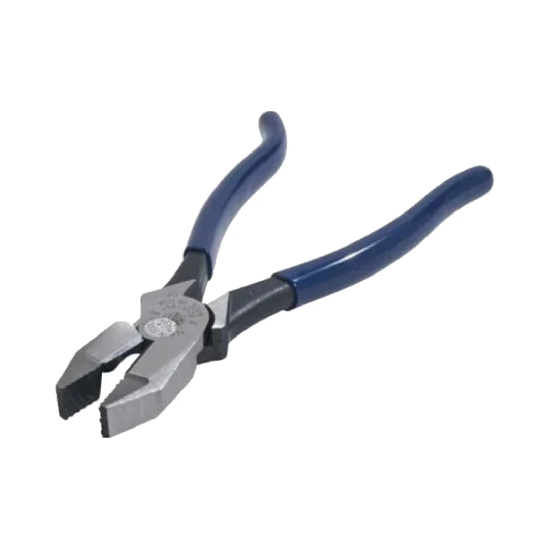 Pinza cortavarillas Klein Tools D213-9ST con mordazas y mangos azules
