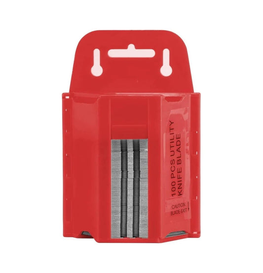 100 Pc. Cuchilla de gancho de acero con dispensador Para Roofing 19-138