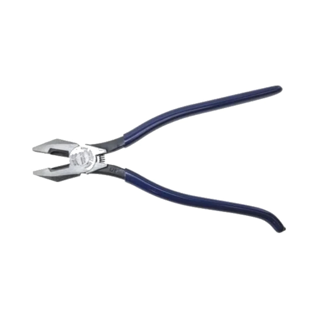 Pinzas de corte para hierro Klein Tools, mangos azules y mordazas biseladas