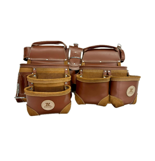 Conjunto Morrales de herramientas de cuero resistente 20-162