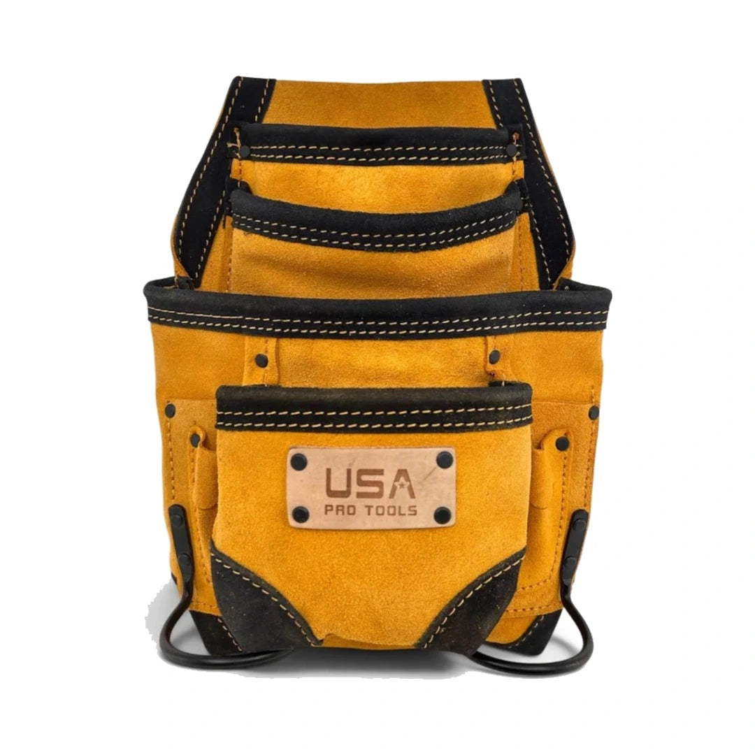 Bolsa de herramientas de gamuza USA Pro Tools color amarillo