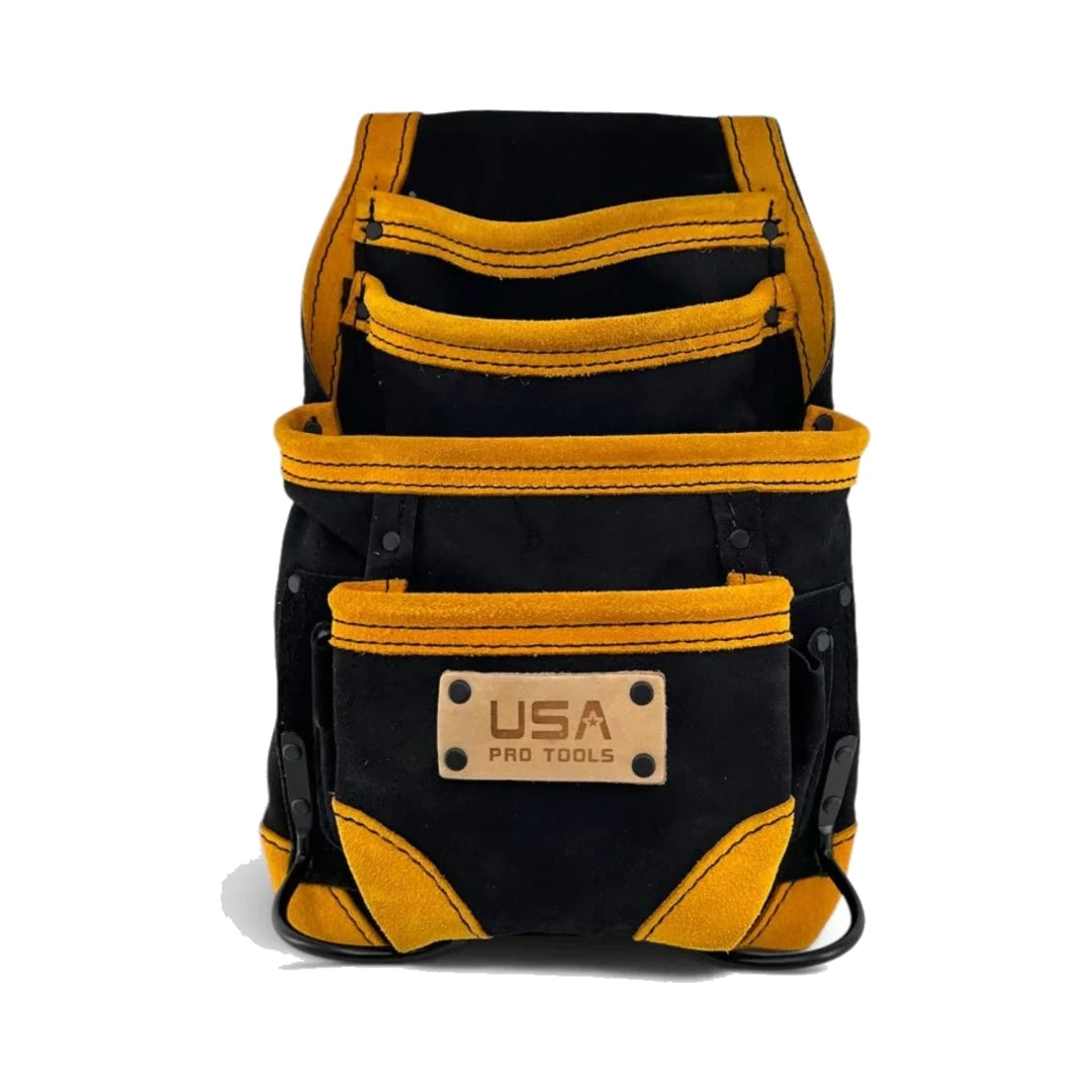 Bolsa de herramientas de gamuza USA Pro Tools color negro
