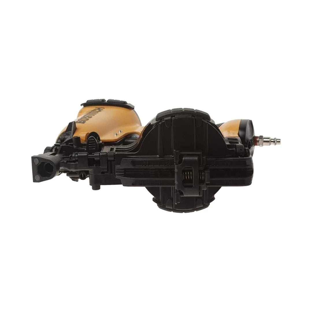 Clavadora Bostitch RN46-1 vista inferior con cargador de bobina