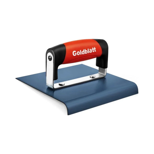 Canteador de concreto Goldblatt 6 x 6 acero azul