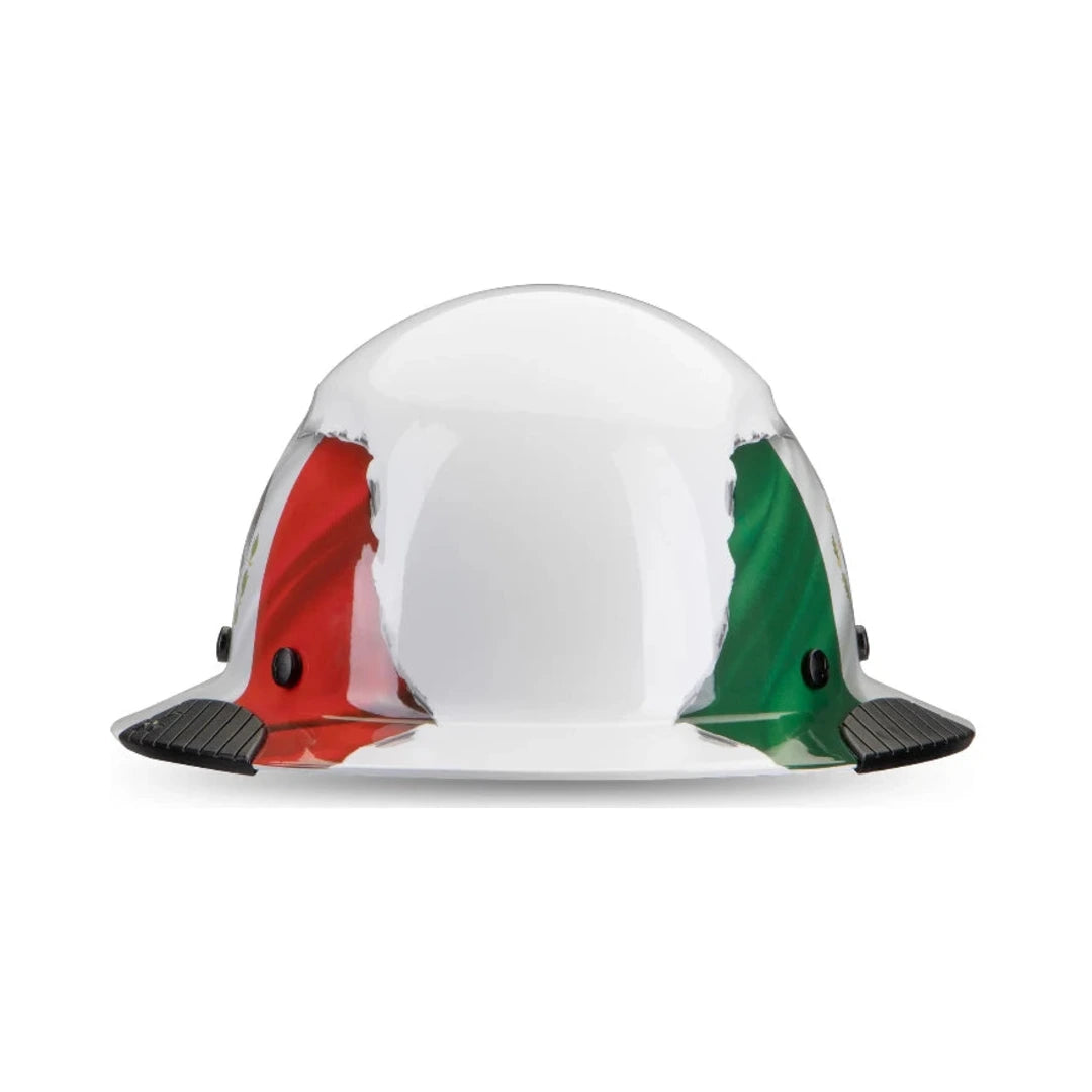 Casco DAX bandera de México, vista frontal