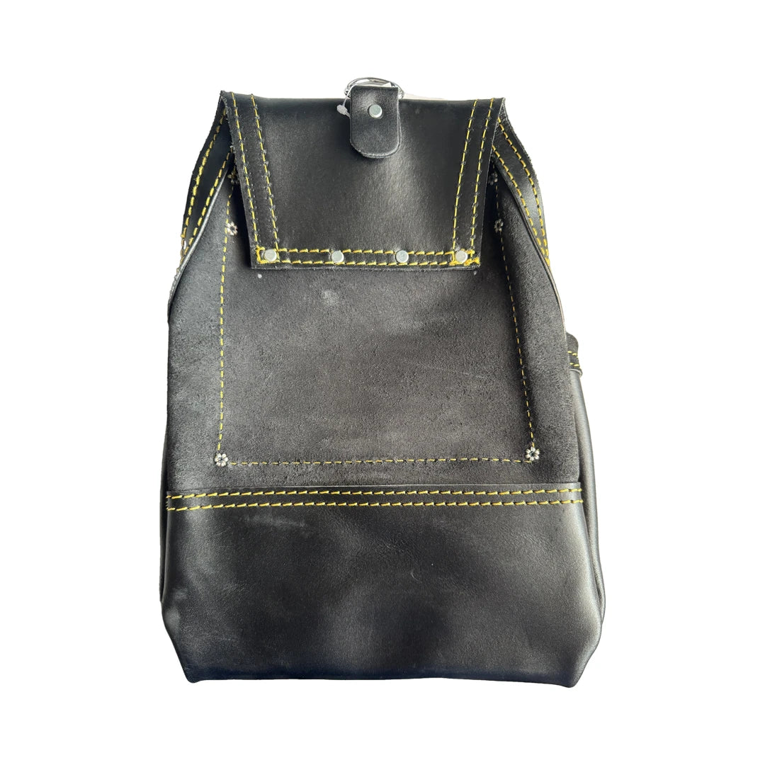 USA Pro Tools P-1292 bolsa de cuero negra vista trasera