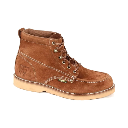Botas de trabajo de cuero Rhino M7218 color café