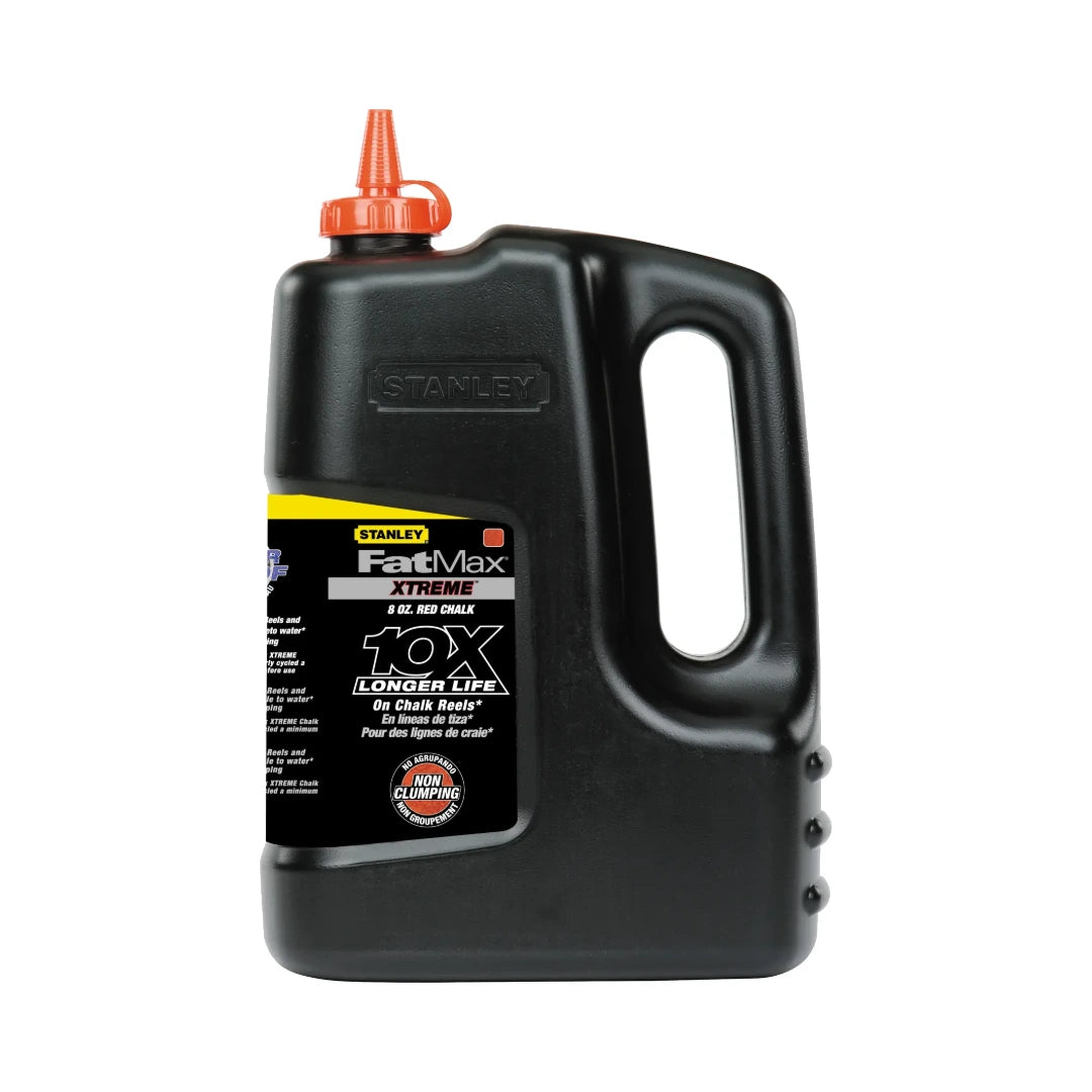 Tiza roja Stanley FatMax 47-827, vista lateral