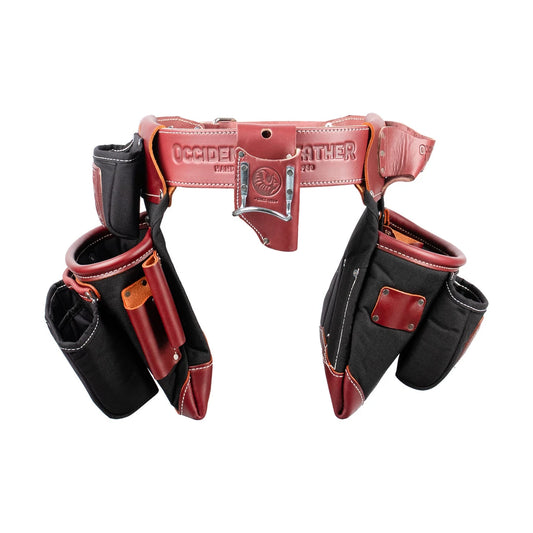 Occidental Leather 8580 FatLip negro vista trasera