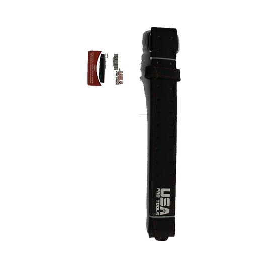 USA Pro Tools Cinto de Cuero Cosido para Herramientas 2 Pulgadas