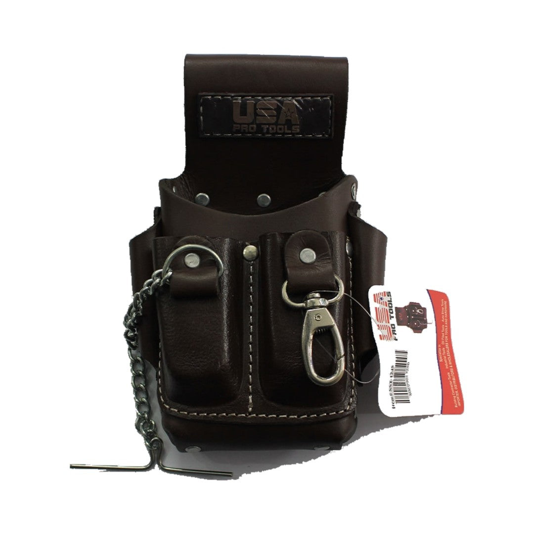 USA Pro Tools SST-1245 Mini Bolsa de Cuero para Electricista