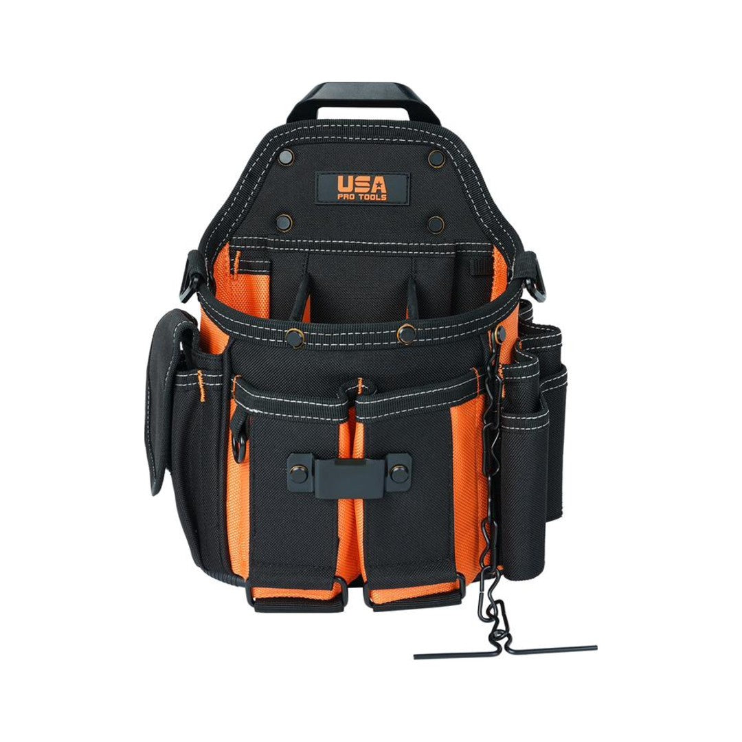 Bolsa de nailon para electricista USA Pro Tools CRSST23