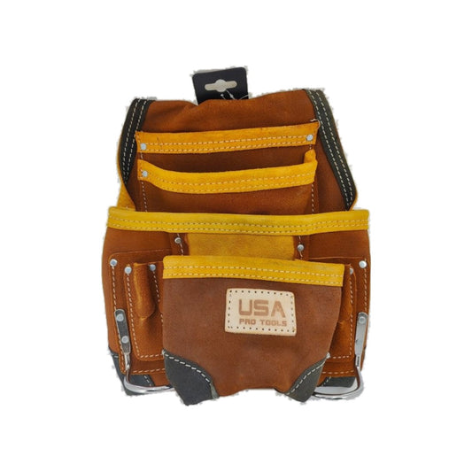 Bolsa de gamuza resistente USA Pro Tools P-1271 café