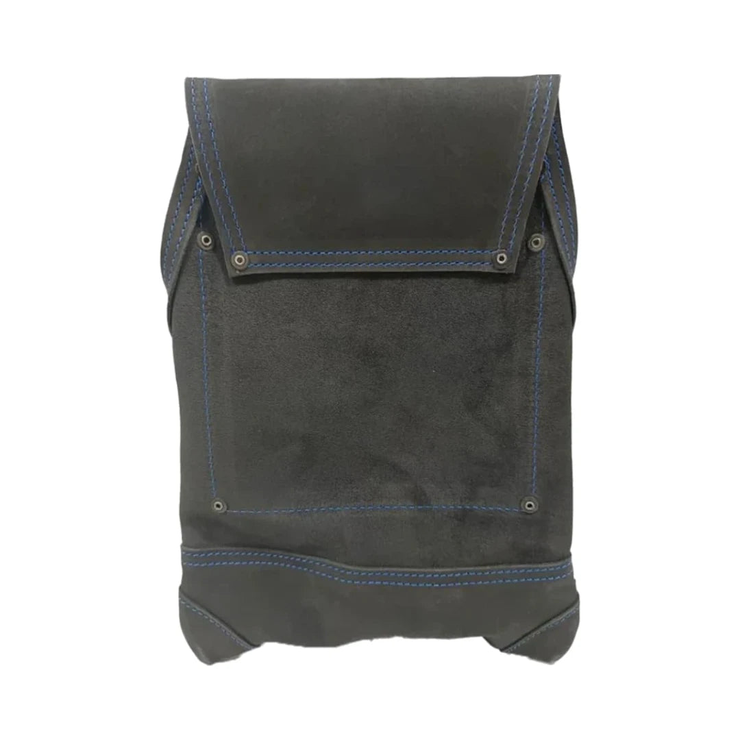 Morral de cuero premium negro Zeluga 20-501