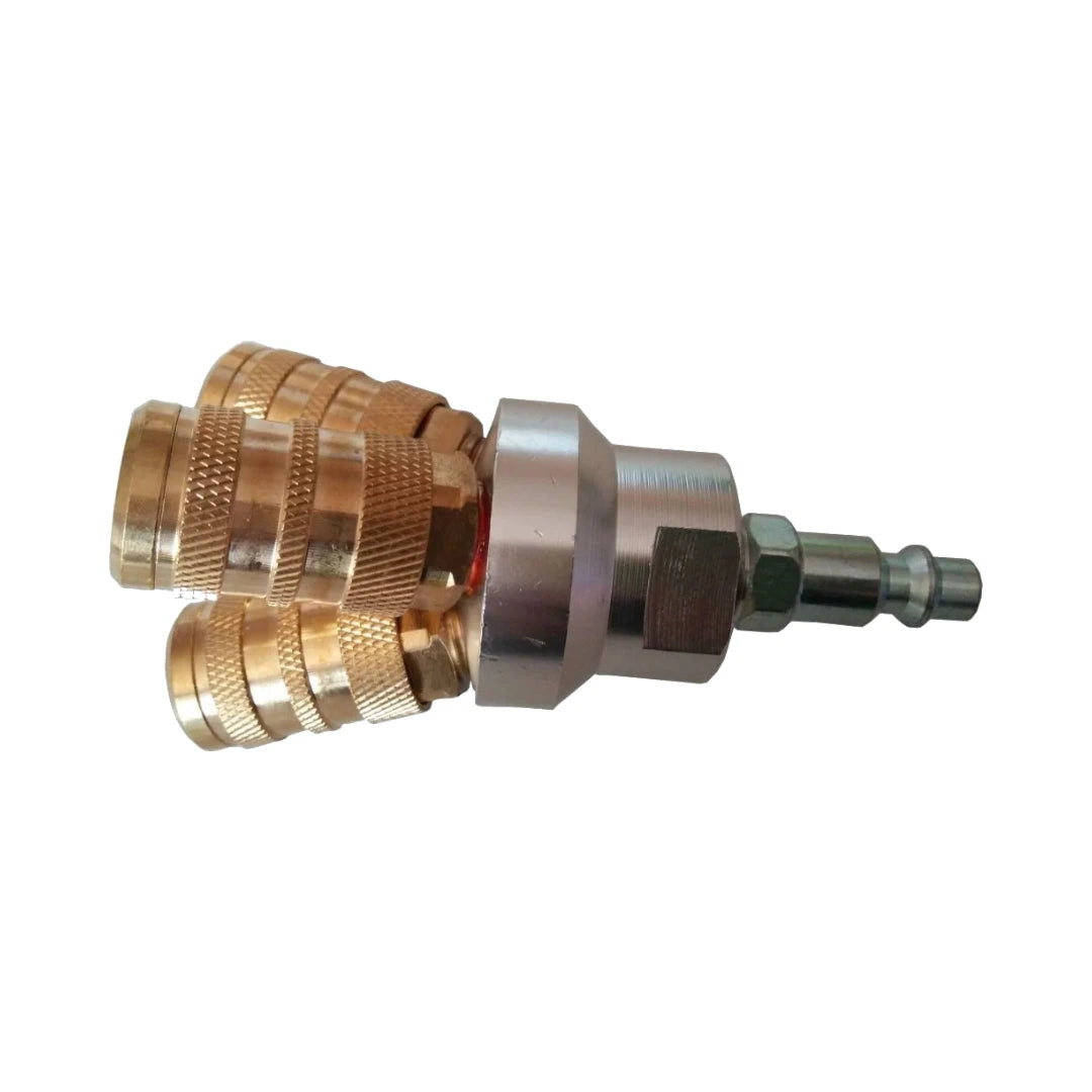 Divisor de aire 3 vías Zeluga ZL256, vista lateral